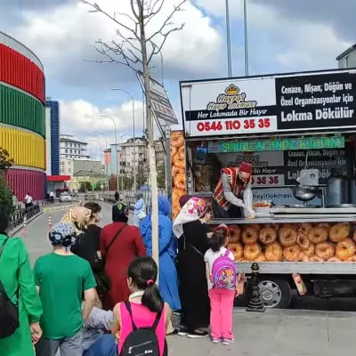 Mobil Lokmacı Araçlarıyla Mobil Hayır Lokması Hizmeti ve Yerinde Lokma Dötürme