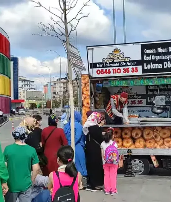 Mobil Lokmacı Araçlarıyla Mobil Hayır Lokması Hizmeti ve Yerinde Lokma Dötürme